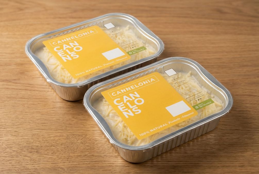 Pack 2 bandejas Canelones de CARNE · 2 × 6u (congelado)